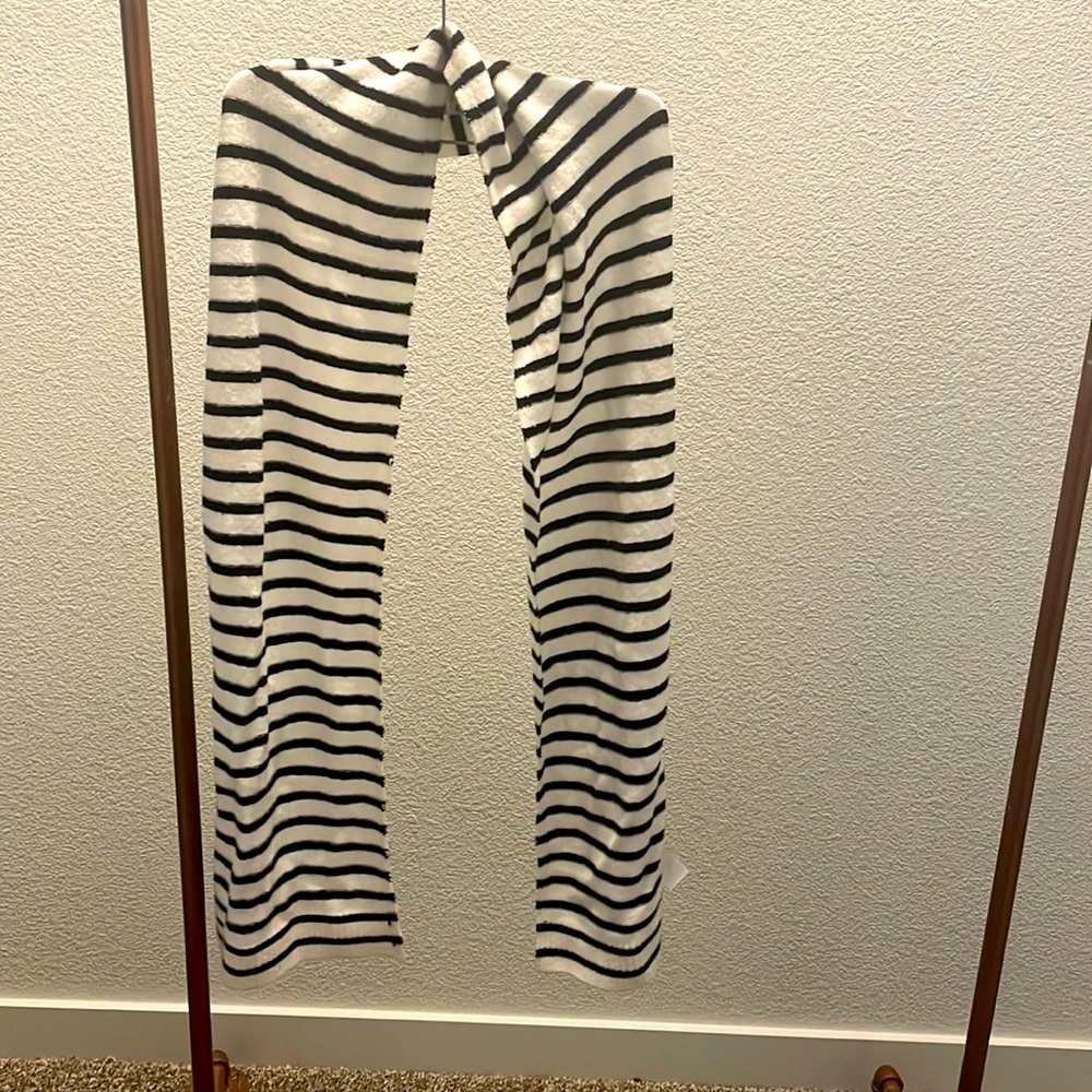 Striped scarf J crew
